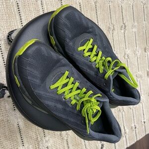 HOKA One One Torrent Running Shoes 1097751 Gray & Green Men's 8.5